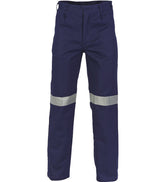 DNC Cotton Drill Pants with 3M R/Tape - Regular/Stout/Long