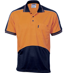DNC HiVis Cool Breathe Panel S/S Polo Shirt