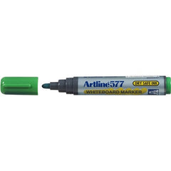 Artline 577 Whiteboard Marker Bullet 3mm Green