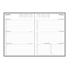 Collins Financial Year Diary A4 Week To View Black