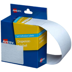 Avery Self-Adhesive Dispenser Labels – Rectangle 44 x 63mm, White