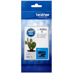 Brother LC436XL High Yield Cyan Ink Cartridge