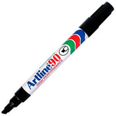 Artline 90 Permanent Marker – Chisel Tip 2–5mm, Black