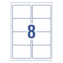 Avery Waterproof Laser Shipping Labels – 99.1 x 67.7mm, Permanent, 80 Labels (10 Sheets)