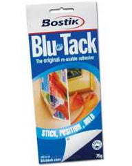 Bostik Blu Tack Reusable Adhesive – 75g