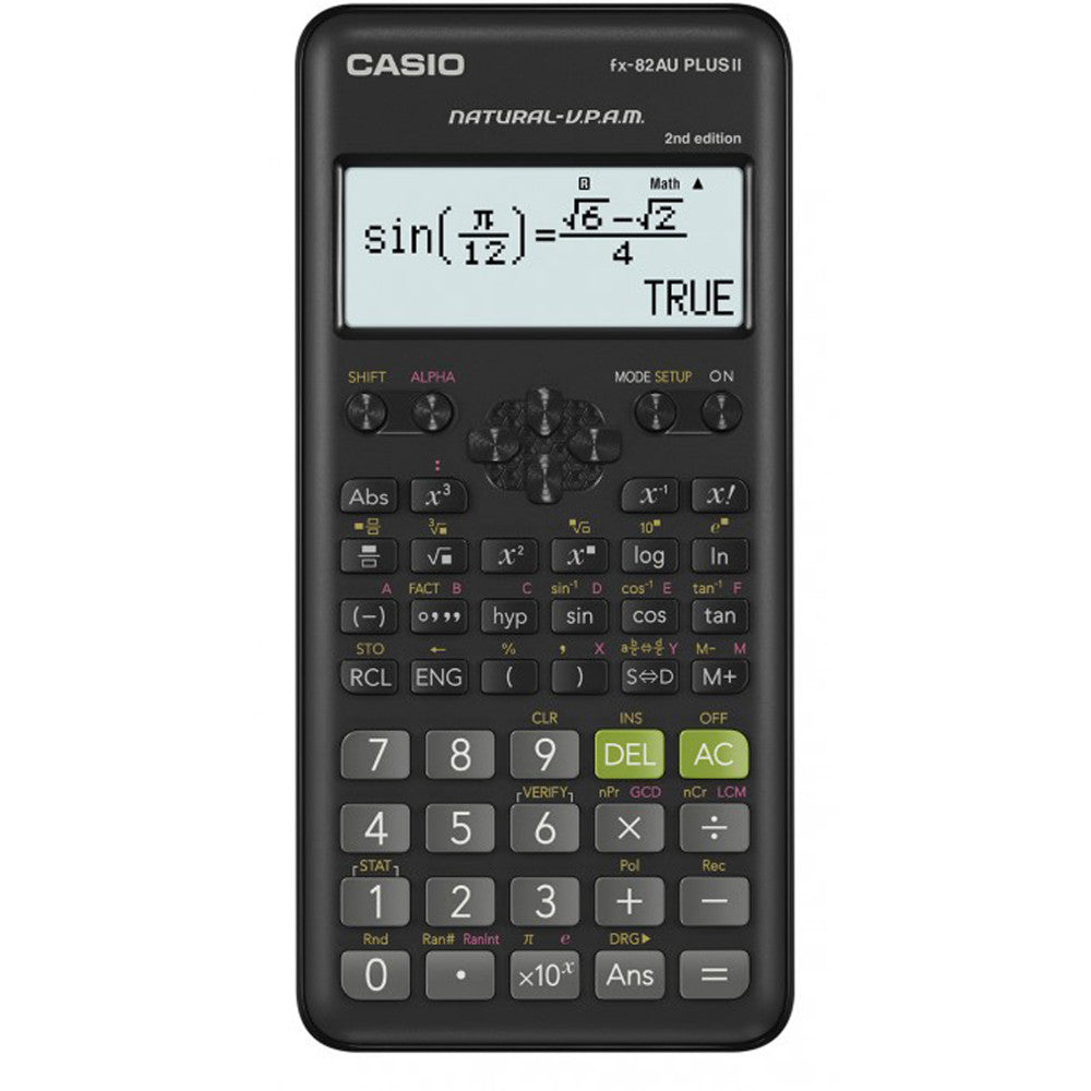 CASIO FX82AUPLUSII2-S SCIENTIFIC CALCULATOR