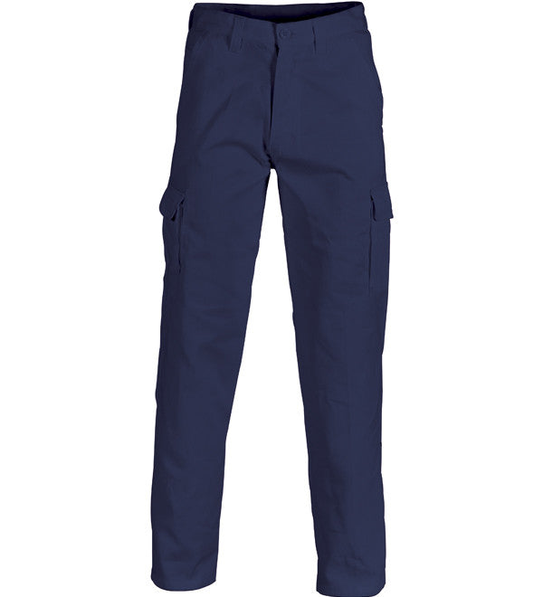 DNC Cotton Drill Cargo Pants - Long