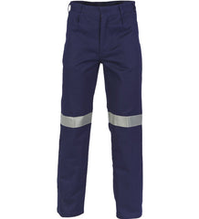 DNC Cotton Drill Pants with 3M R/Tape - Regular/Stout/Long