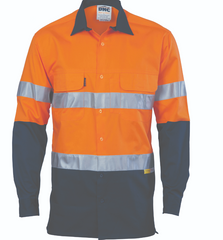 3 Way Cool Breeze Long Sleeve Shirt With Taped Gusset Sleeve, 3M R/Tape