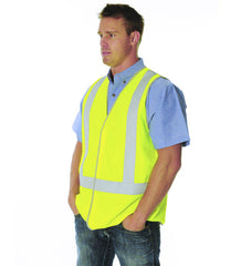 Day/Night Safety Vests with H-pattern