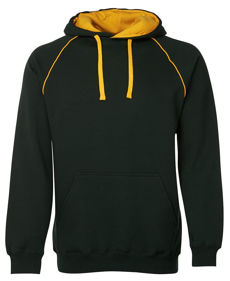 Contrast Fleecy Hoodie