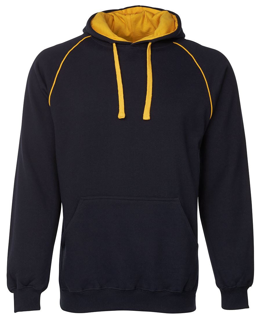 Contrast Fleecy Hoodie