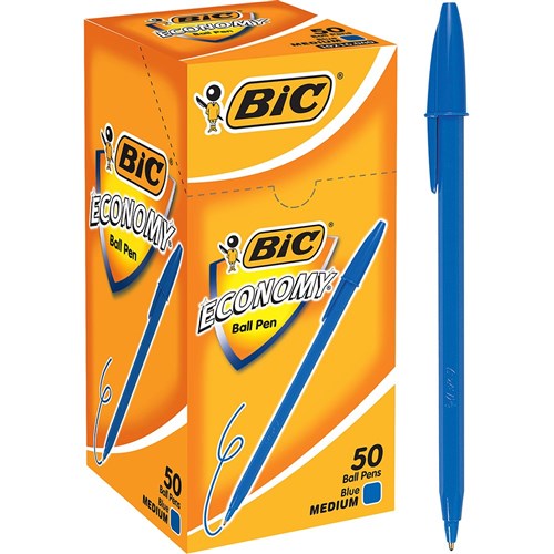BIC ECONOMY BALLPOINT PENS MEDIUM