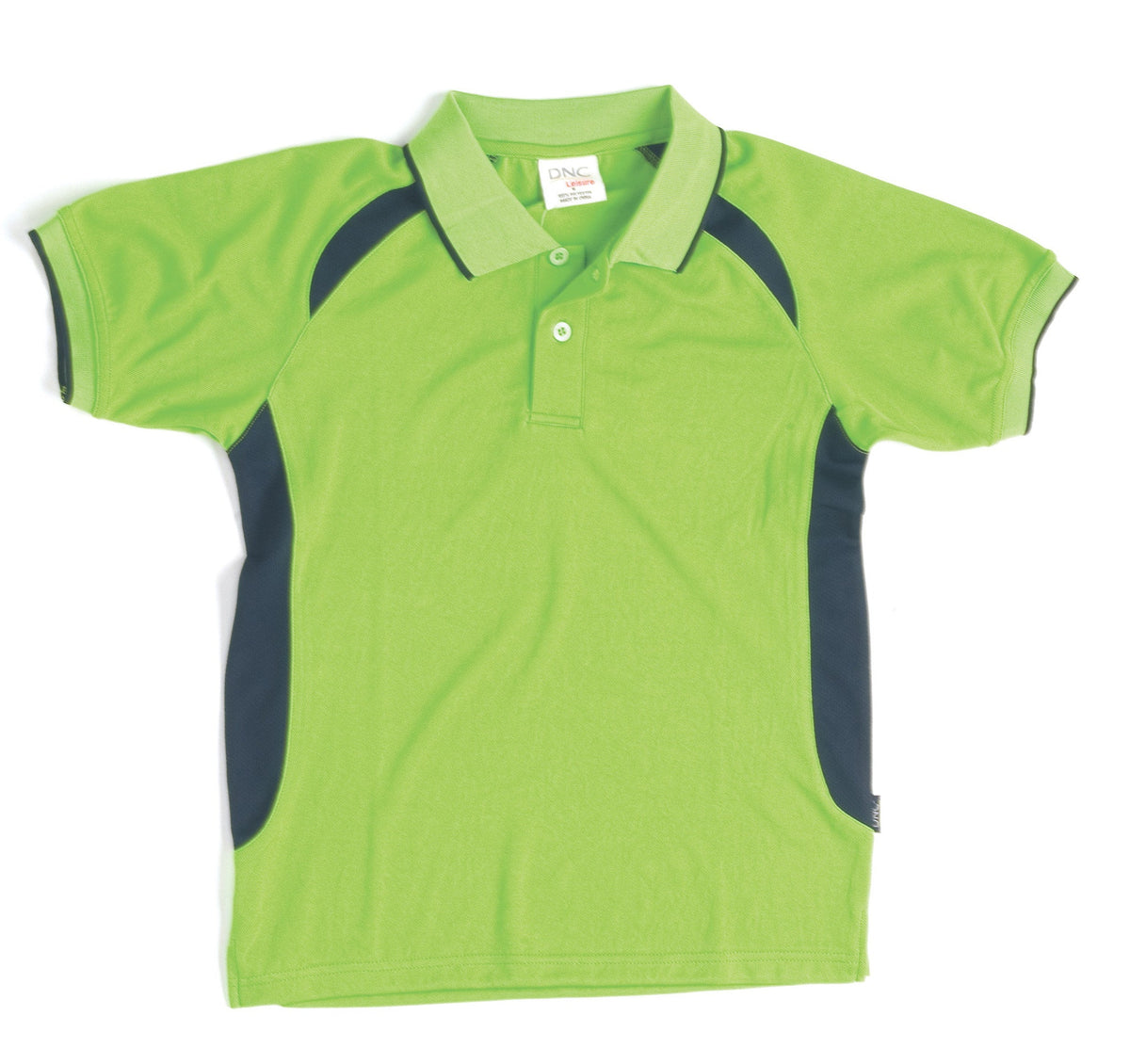 Adult Unisex Air Flow Contrast Raglan Mesh Polo