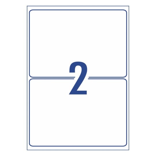 Avery Waterproof Laser Shipping Labels – 199.6 x 143.5mm, Permanent, 20 Labels (10 Sheets)