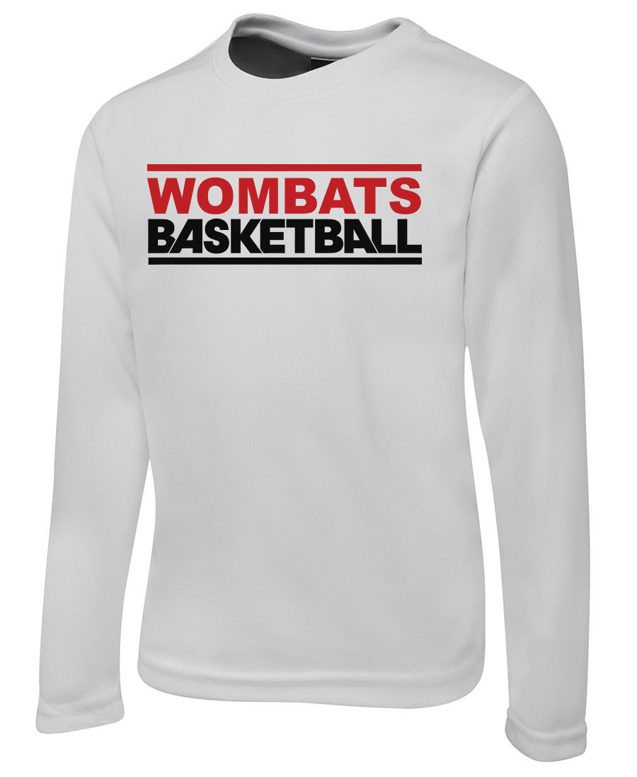 CSU Wombats Long Sleeve Poly Tee
