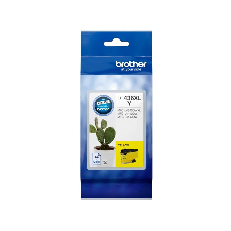 Brother LC436XL High Yield Yellow Ink Cartridge