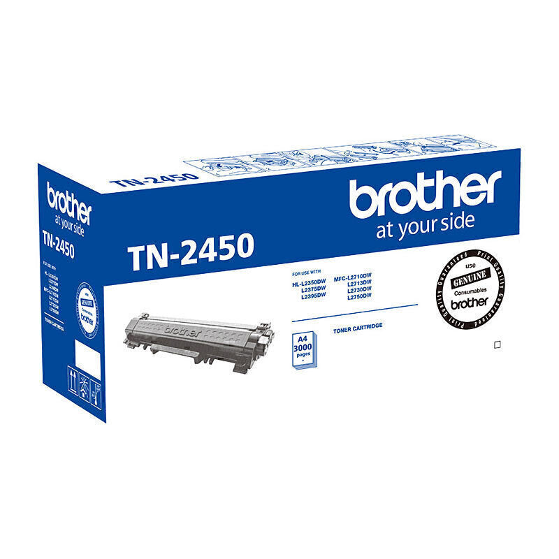 Brother TN-2450 Black Toner Cartridge