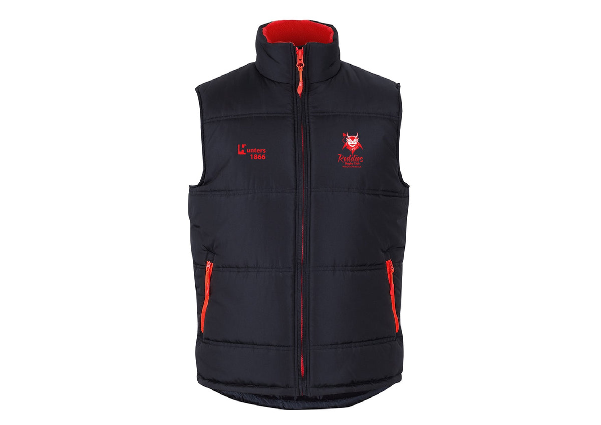 CSU Reddies Puffer vest BLK/RED