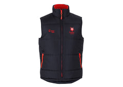 CSU Reddies Puffer vest BLK/RED