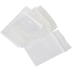 Cumberland Press Seal Plastic Bags 90 x 150mm – 40 Micron Clear (Pack of 100)