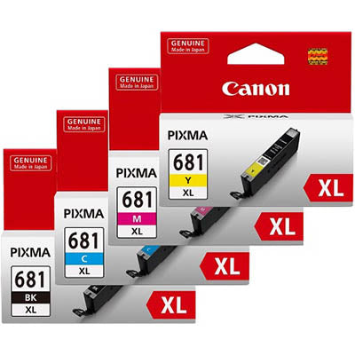 Canon CLI681XL Ink Cartridge High Yield Value Pack