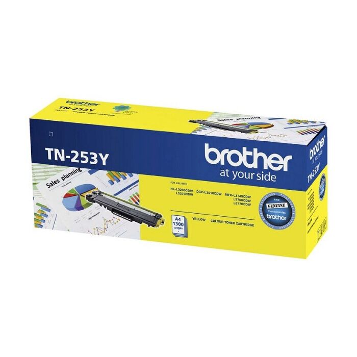 Brother TN253 Yellow Toner Cartridge