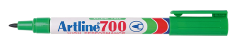 Artline 700 Permanent Marker Fine Bullet 0.7mm