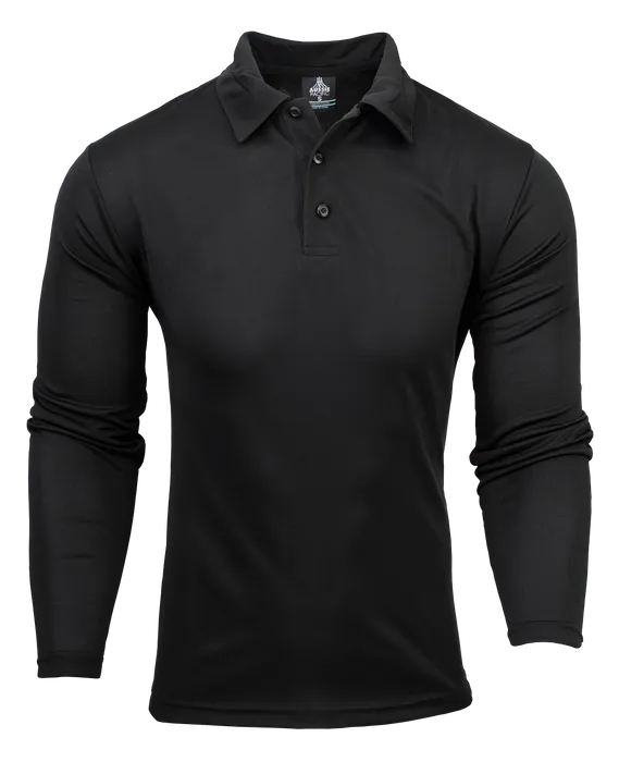 Botany Long Sleeve Mens Polo