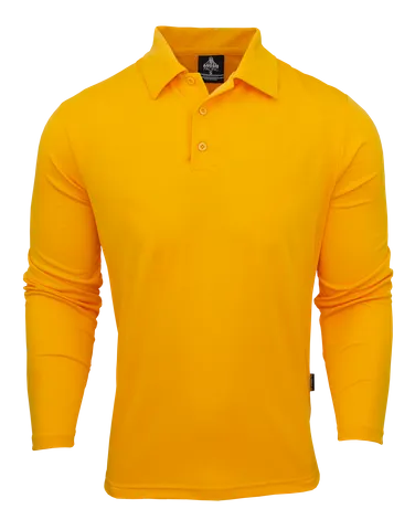 Botany Long Sleeve Mens Polo