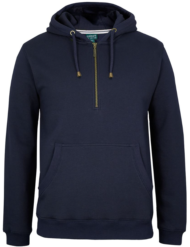 C of C Brass 1/2 Zip Hoodie